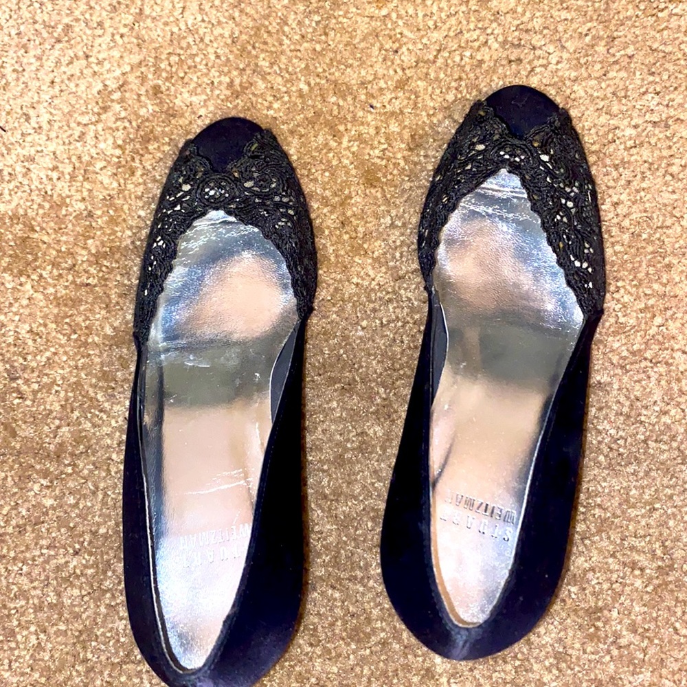 Stuart Weizmann black heels
